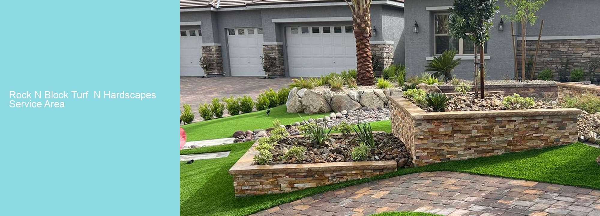 Rock N Block Turf  N Hardscapes Service Area